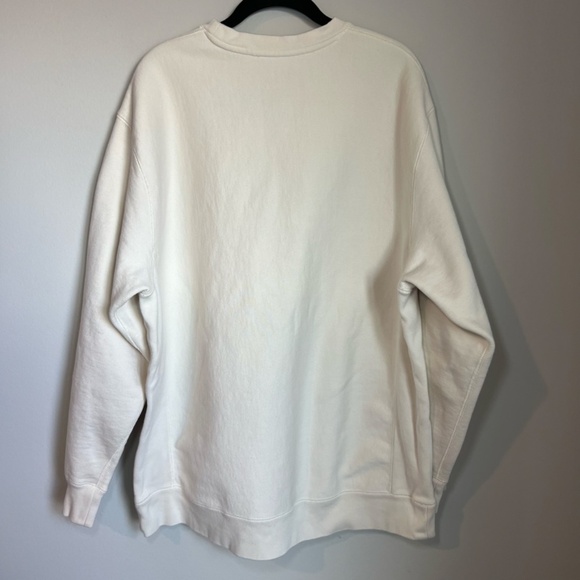 Adele Official Merch Hello Its Me Fleece Sweatshirt Crewneck Bone White Tour XXL - Picture 8 of 15